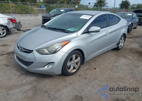 2013 Hyundai Elantra Gls из США, поврежденный, VIN 5NPDH4AE8DH385716